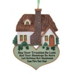 IRISH HOME BLESSING ORNAMENT